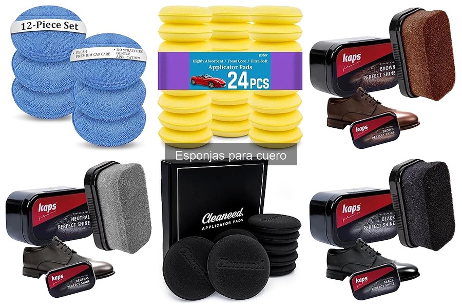 Opiniones sobre Esponjas para Cuero: ¿Cuál Elegir?