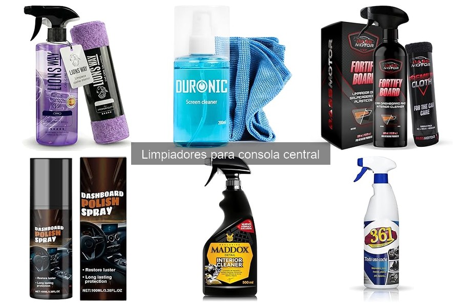 Opiniones sobre limpiadores para consola central: ¡Descubre los mejores!