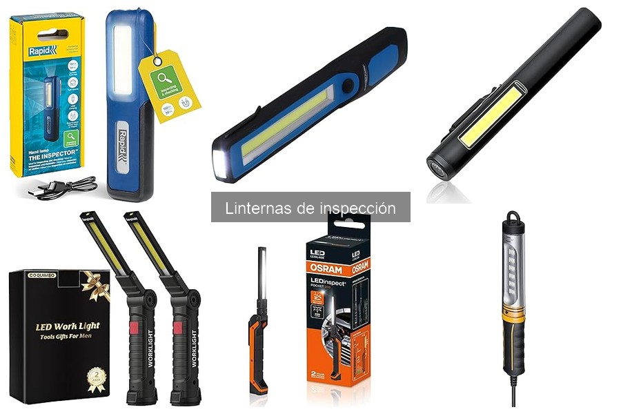 Opiniones sobre linternas de inspección populares