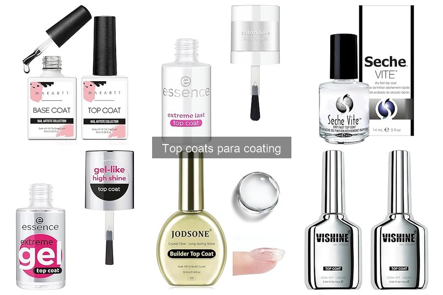 Opiniones sobre los Mejores Top Coats para Coating