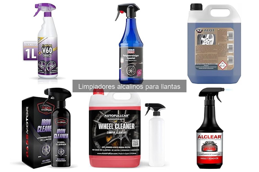 ¿Por qué elegir limpiadores alcalinos para llantas?
