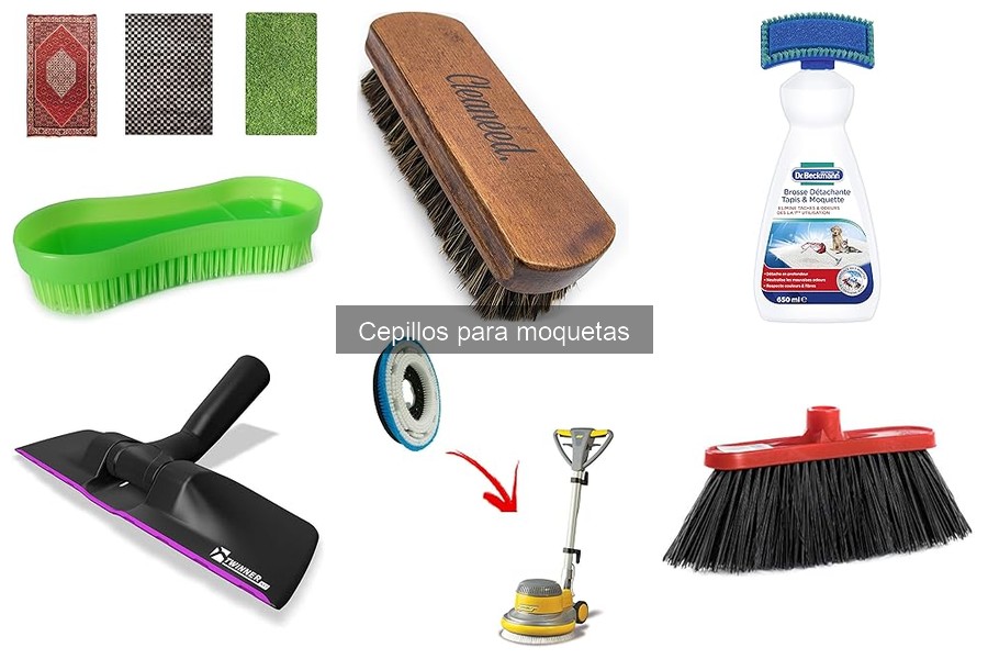 Precio promedio de cepillos para moquetas: guía de compras