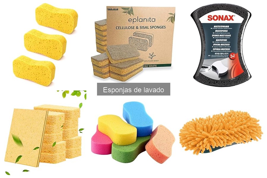 Precio promedio de esponjas de lavado para coches