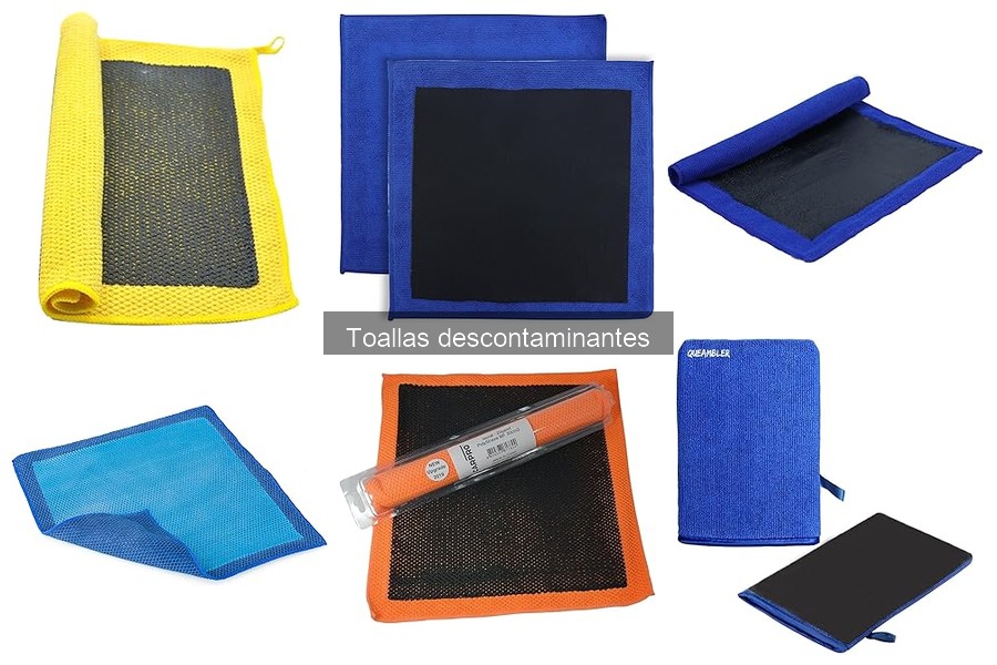 Precio promedio de toallas descontaminantes para coche