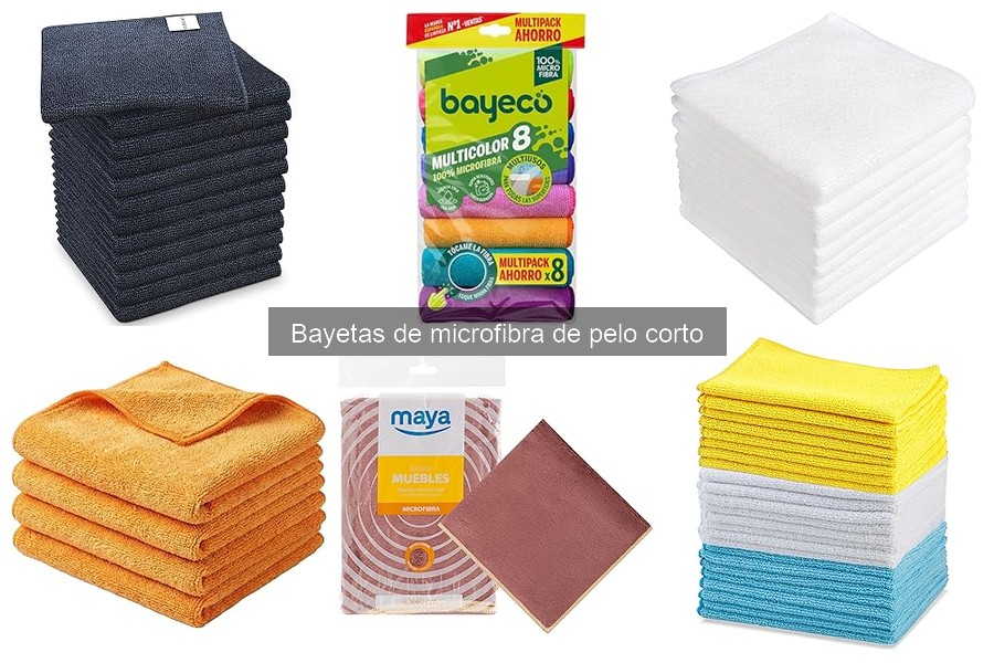 Precios de bayetas de microfibra de pelo corto en 2023