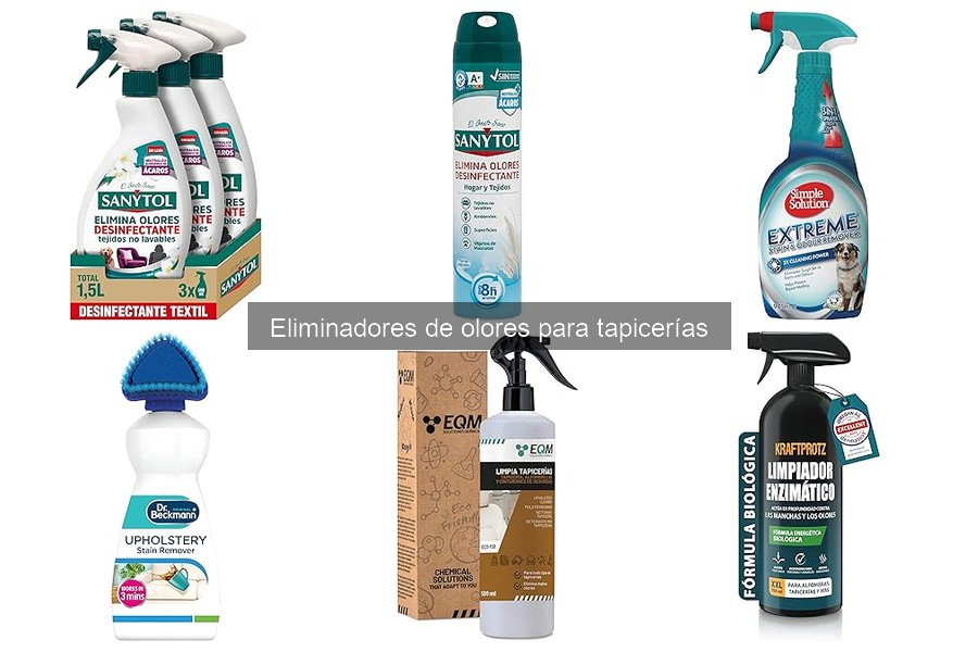 Precios de Eliminadores de Olores para Tapicerías: Mejores Ofertas
