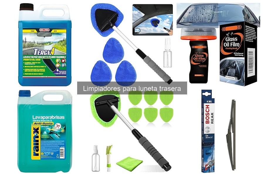 Precios de Limpiadores para Luneta Trasera: Dónde Comprarlos