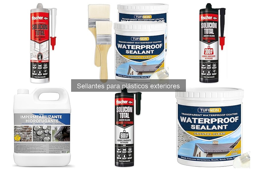 Precios de sellantes para plásticos exteriores: dónde comprarlos
