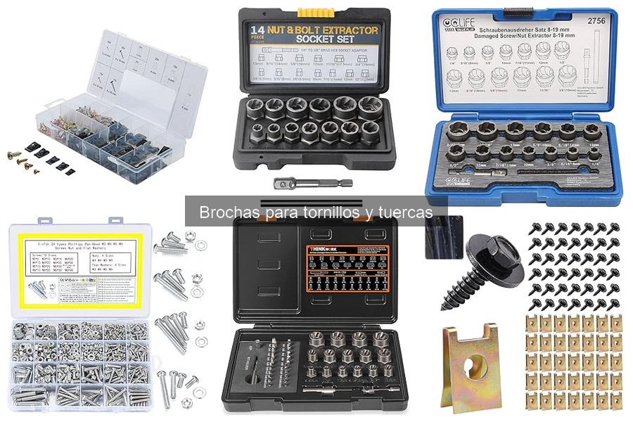 Precios Promedio de Brochas para Tornillos y Tuercas