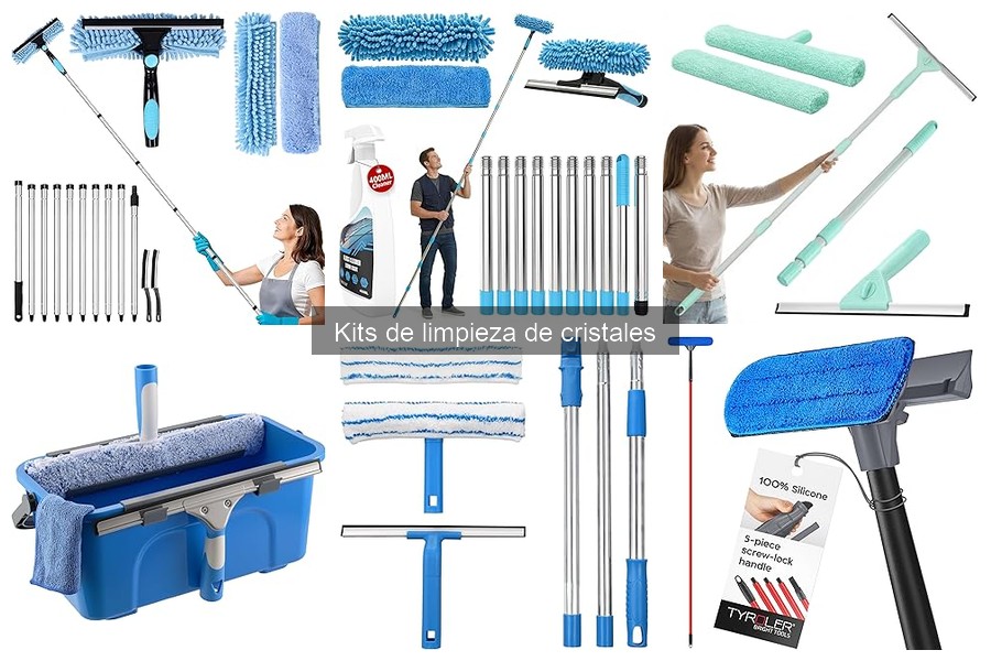 Precios promedio de kits de limpieza de cristales en 2023