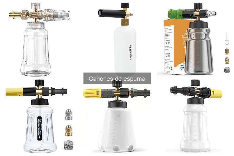 Precios y Dónde Comprar Cañones de Espuma Online