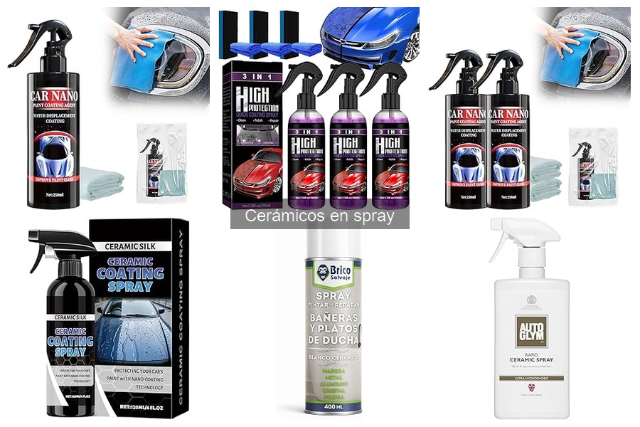 Precios y Ofertas de Cerámicos en Spray para Coche