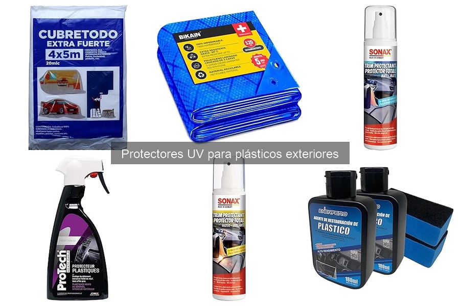 Preguntas frecuentes sobre protectores UV para plásticos exteriores
