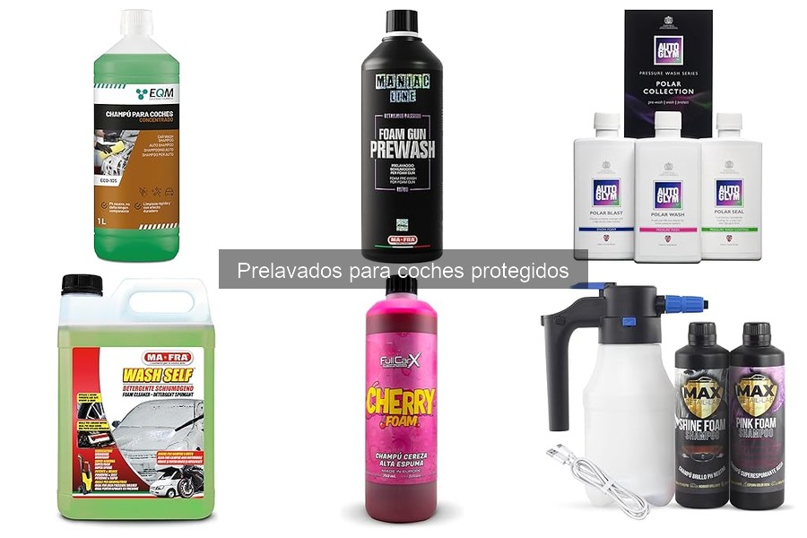 Prelavados ecológicos para coches protegidos: Opciones y beneficios