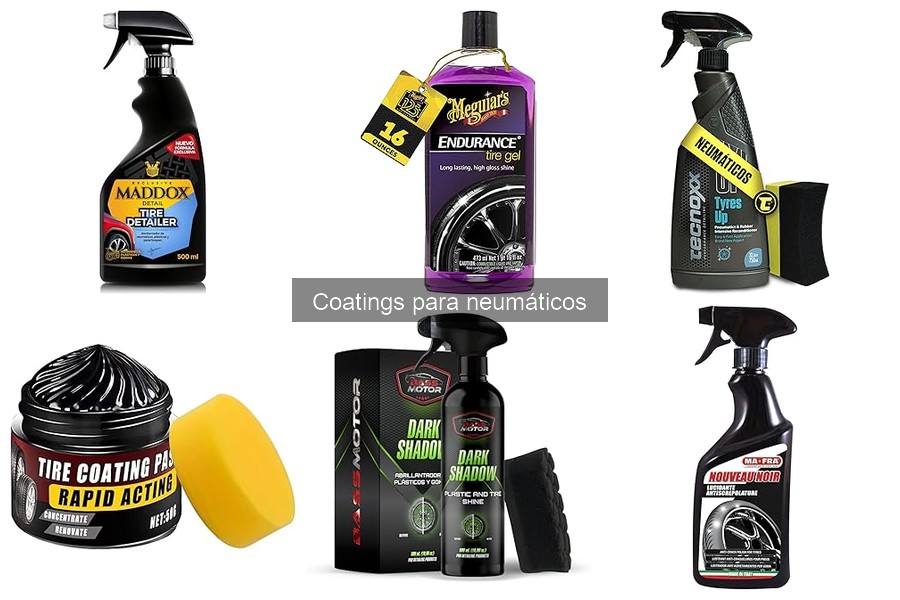 Problemas comunes al usar coatings para neumáticos