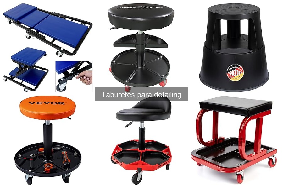 Problemas Comunes al Usar Taburetes para Detailing