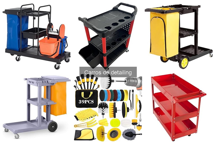 Problemas Comunes al Usar un Carro de Detailing y Soluciones
