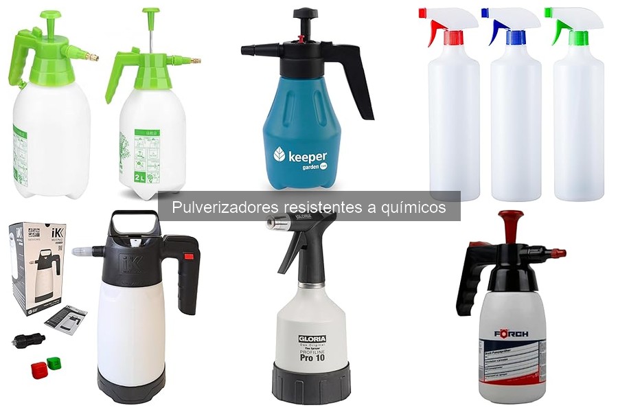 Problemas comunes con pulverizadores químicos y soluciones