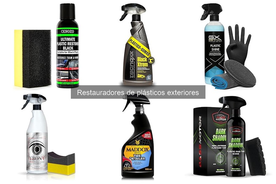 Problemas Comunes con Restauradores de Plásticos Exteriores