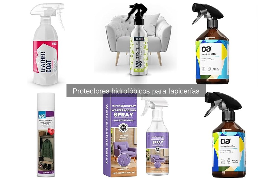Protectores hidrofóbicos para tapicerías: ¿Qué son y cómo funcionan?