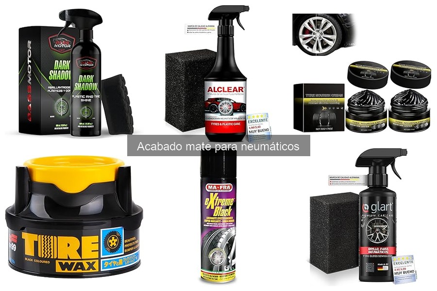 ¿Qué es el Acabado Mate para Neumáticos? Beneficios y Características