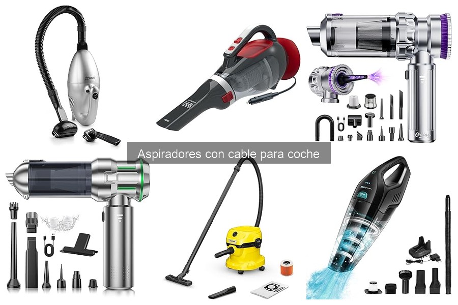 ¿Qué es un aspirador con cable para coche? Descubre sus ventajas
