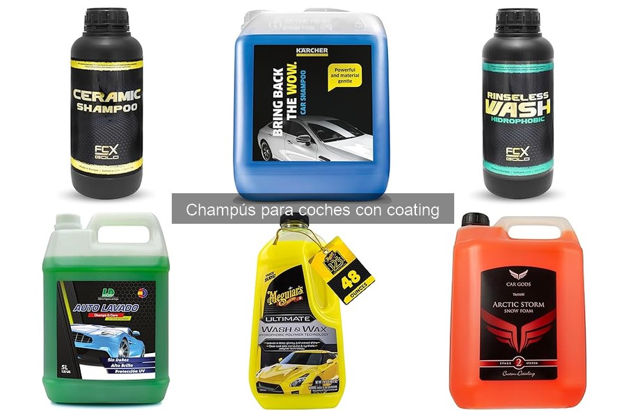 ¿Qué es un champú para coches con coating? Guía completa