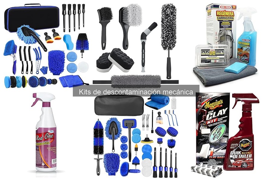¿Qué es un kit de descontaminación mecánica para coche?