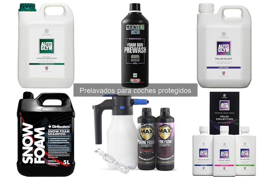 ¿Qué es un prelavado para coches protegidos? Guía esencial