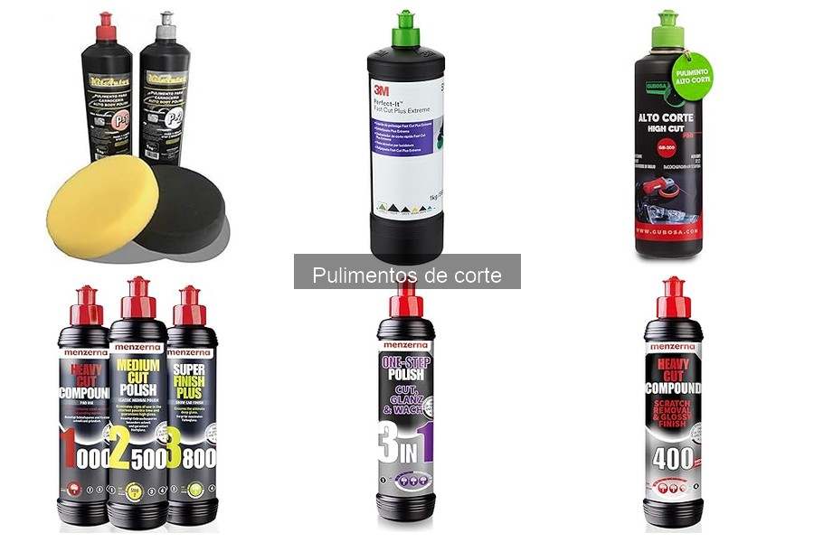 ¿Qué es un pulimento de corte? Características y usos en detailing