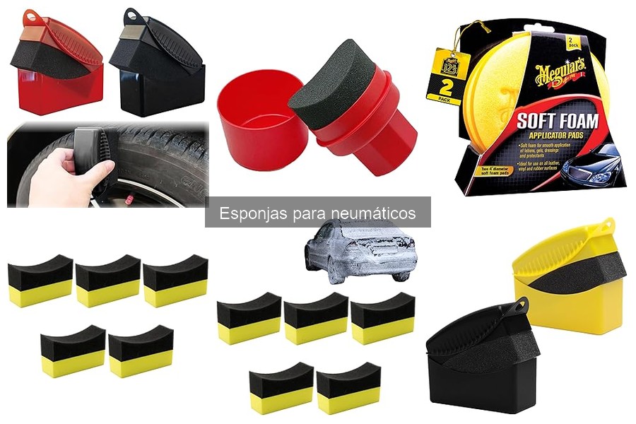 ¿Qué es una esponja para neumáticos y su función?