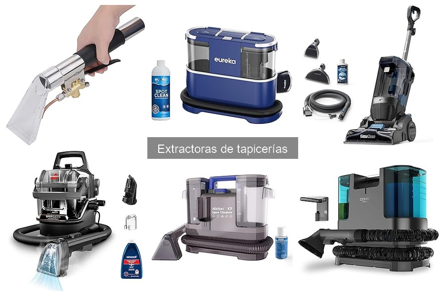 ¿Qué es una extractora de tapicerías? Descubre su utilidad