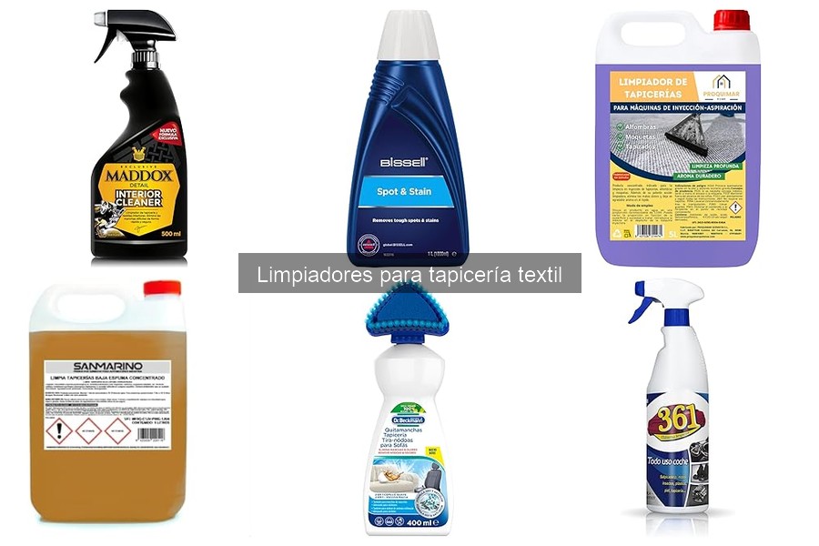 Qué hacer si un limpiador para tapicería textil no funciona