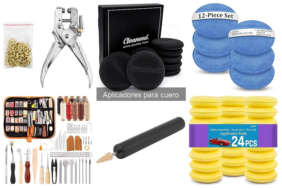 ¿Qué son los aplicadores para cuero? Guía básica