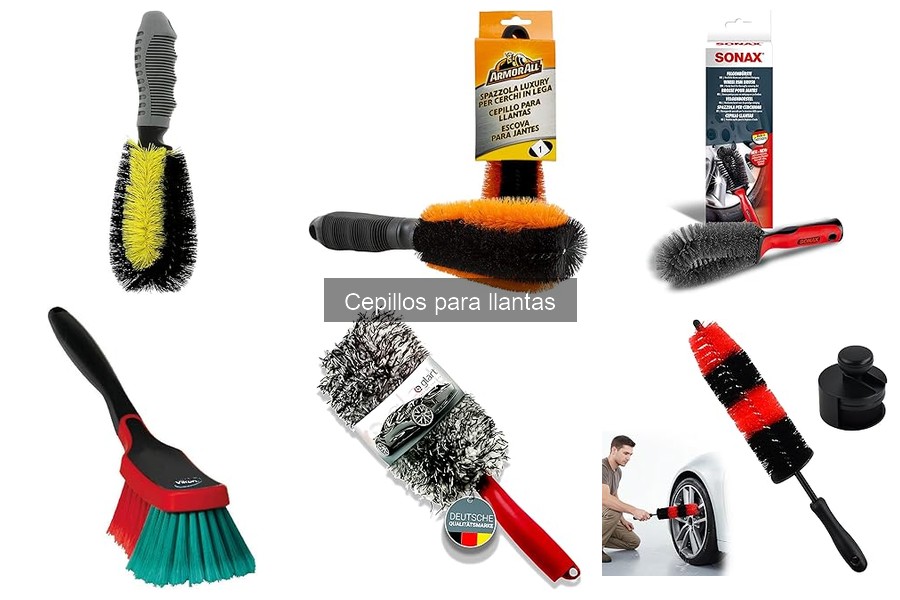 ¿Qué son los cepillos para llantas? Características y funciones