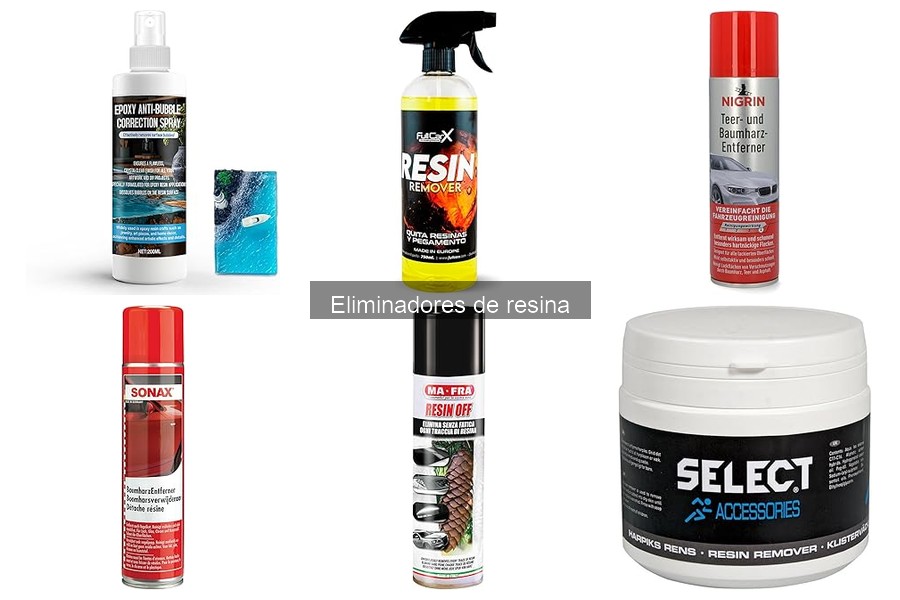 ¿Qué Son los Eliminadores de Resina para Coche?