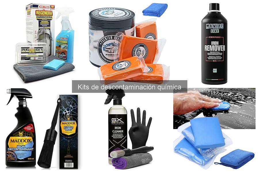 ¿Qué son los kits de descontaminación química para coches?