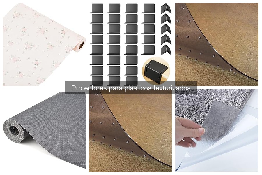 ¿Qué son los protectores para plásticos texturizados?