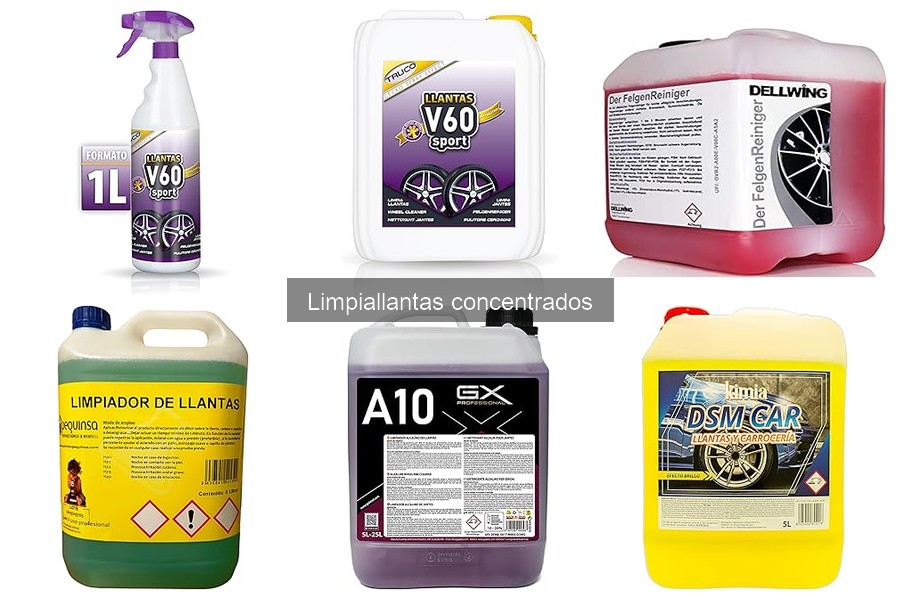 Recetas Caseras para Hacer Limpiallantas Concentrados