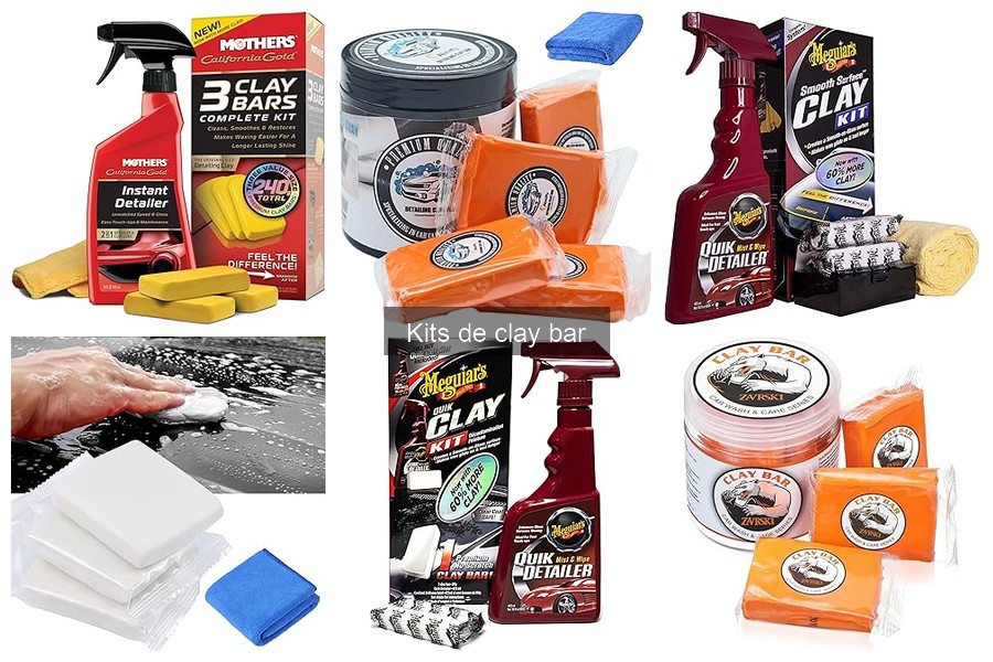 Seguridad del uso de kits de clay bar en todo tipo de pintura