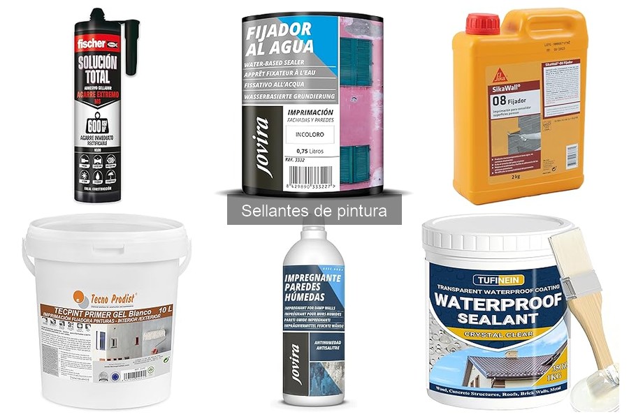Sellantes de pintura ideales para climas húmedos | Comparativa
