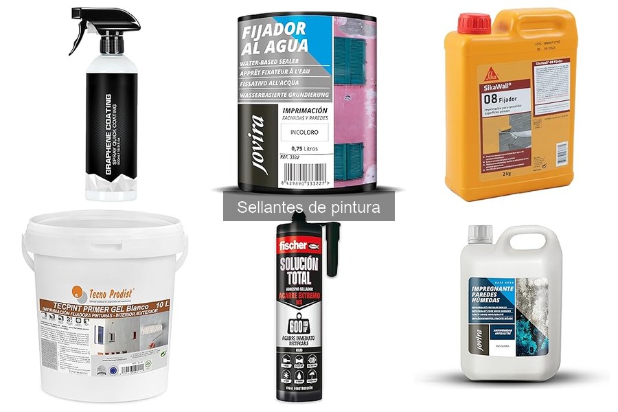 Sellantes de pintura recomendados para principiantes