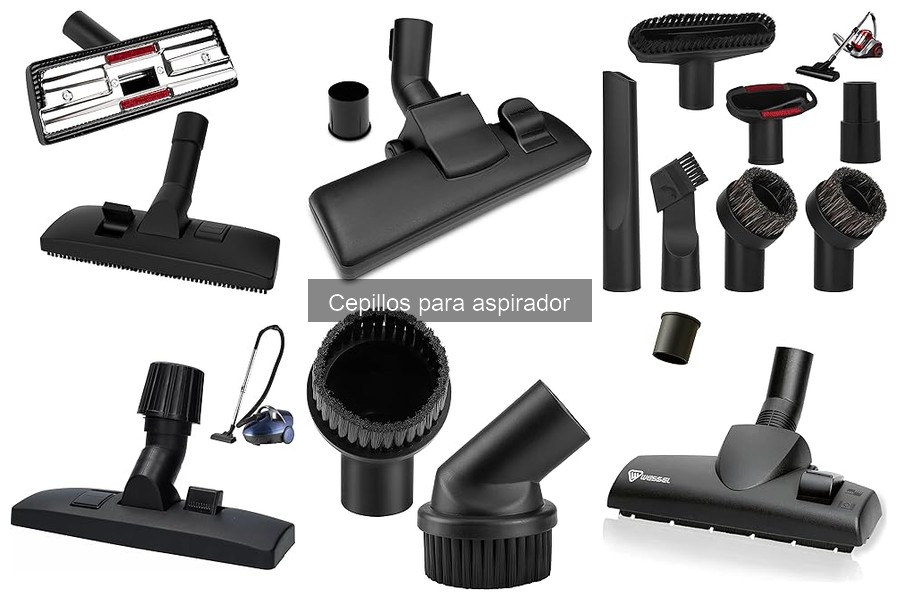 Tipos de cepillos para aspirador y sus usos prácticos