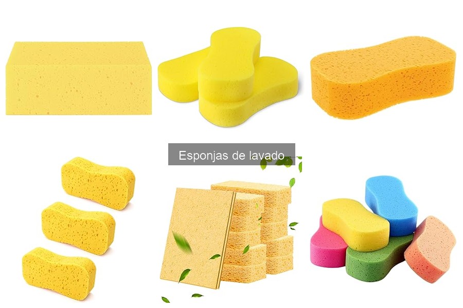 Tipos de esponjas de lavado para tu coche y sus beneficios