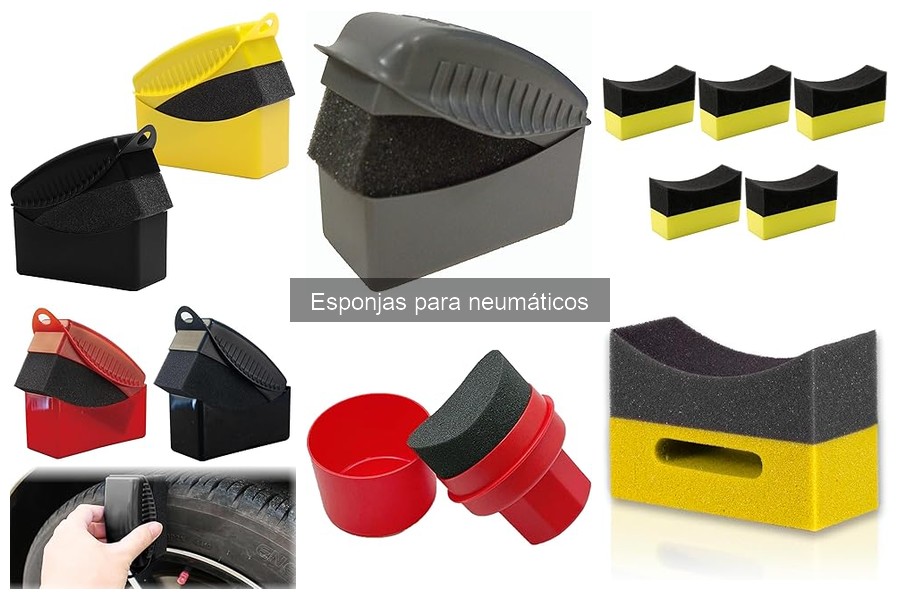 Tipos de Esponjas para Neumáticos: Encuentra la Ideal