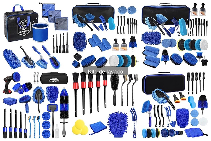 Tipos de kits de lavado para coches: opciones y usos
