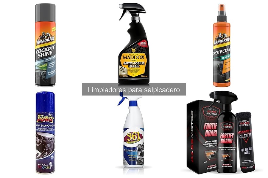 Tipos de Limpiadores para Salpicadero: Guía Completa
