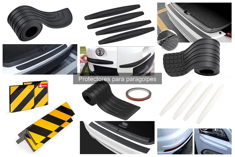 Tipos de protectores para paragolpes: Goma, Vinilo y más