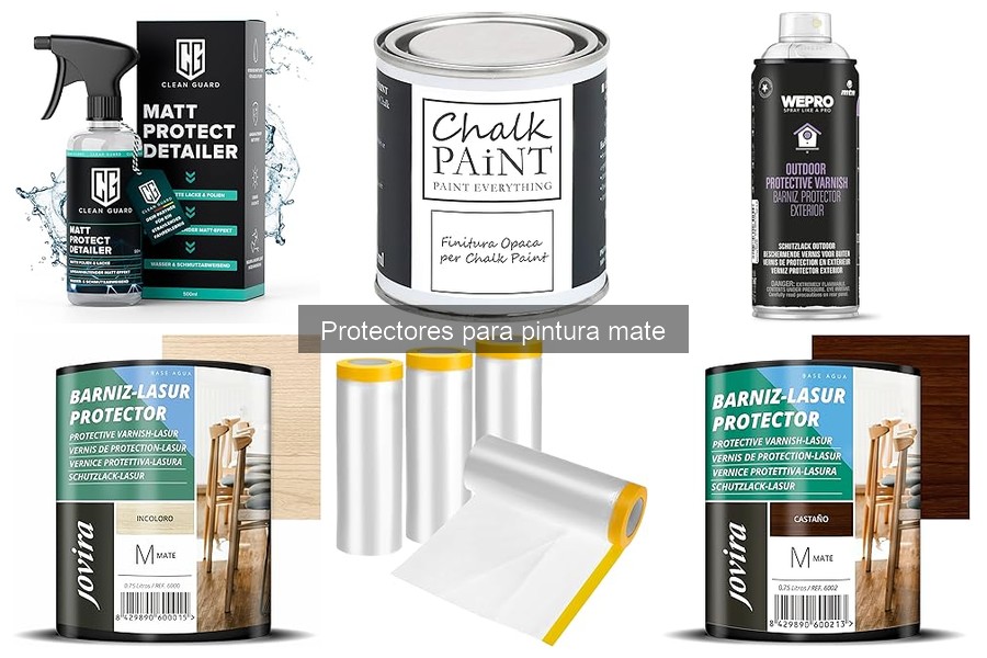 Tipos de protectores para pintura mate: elige el mejor