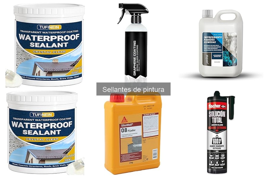 Tipos de sellantes de pintura: guía completa para elegir